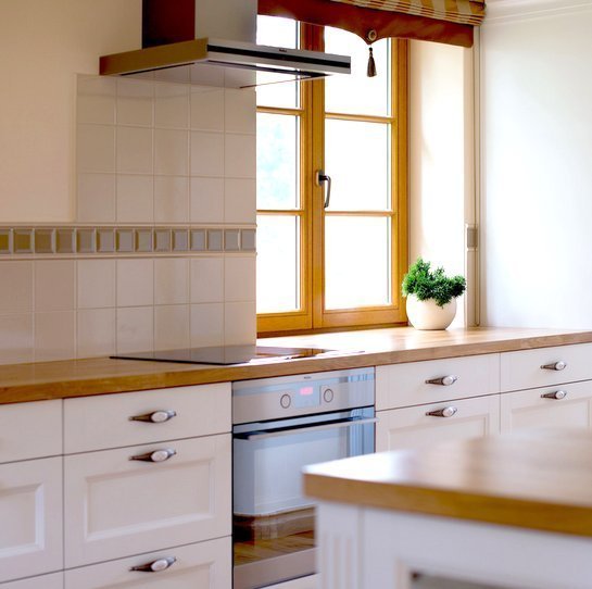 Wooden kitchen - English style