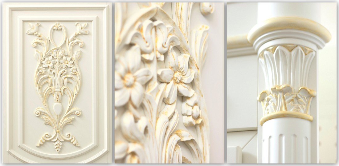 Carved doors - interior wooden alder made to measure / bespoke doors producer details