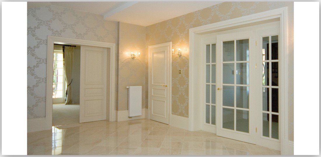 Internal wooden doors - alder fitted doors, fitted doors on request manufacturer - all types of wood: pine doors, oak doors, sapele doors, meranti doors, alder doors