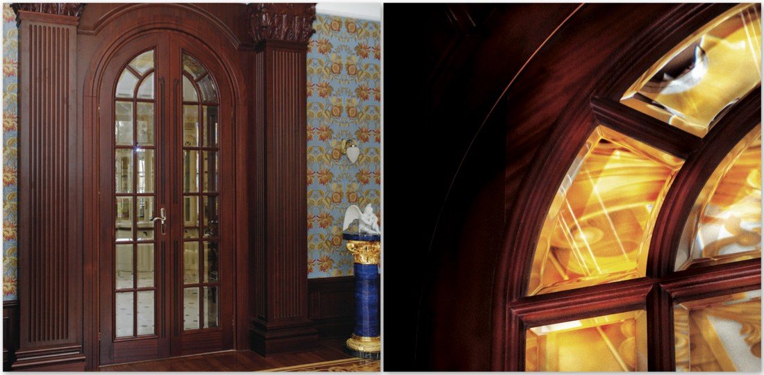 Exclusive internal doors manufacturer – sapele timber luxury custom made doors