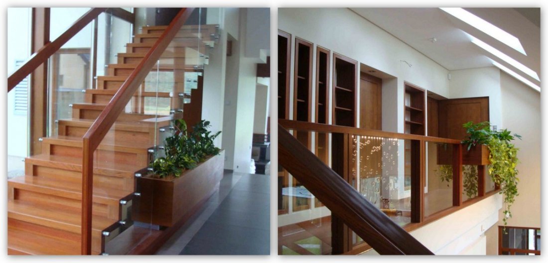 Bespoke modern stairs timber oak fitted, high quality and trwałość, long warranty